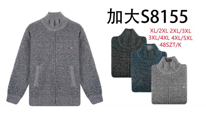 Swetry męska Roz XL-5XL, Mix Kolor Paczka 12 szt